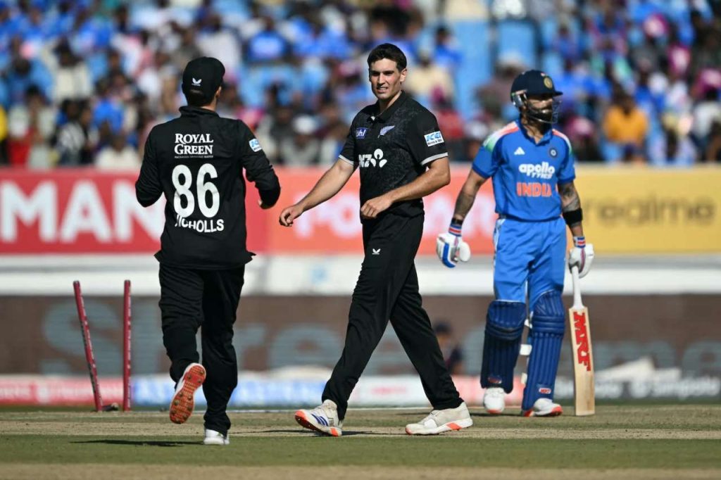 Bowlers with Most Wickets in New Zealand vs India ODI Series 2025/26