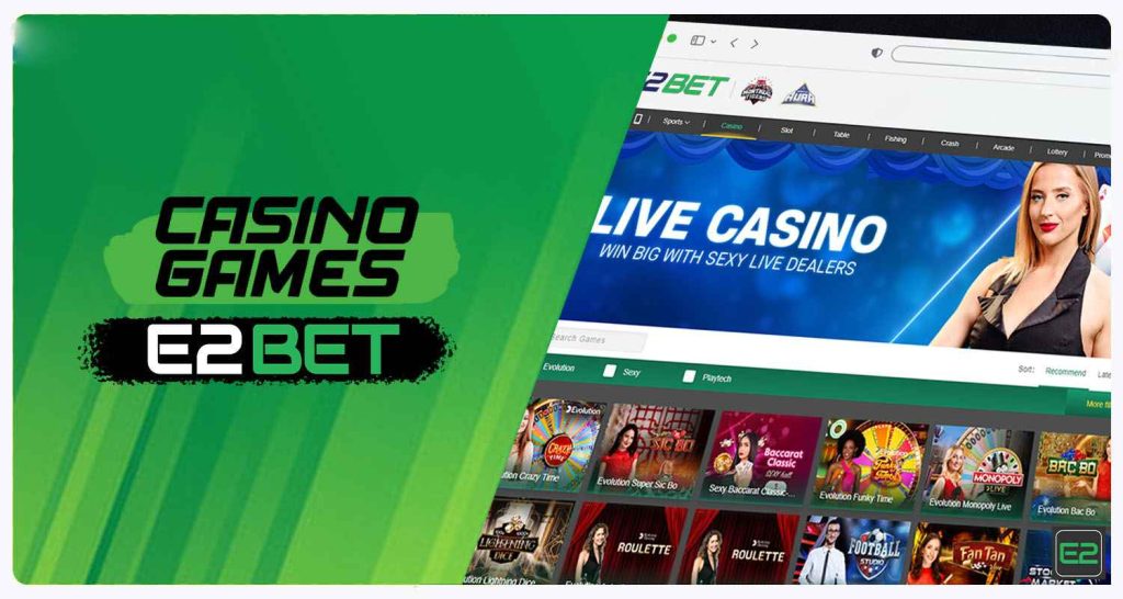 E2bet Casino Games