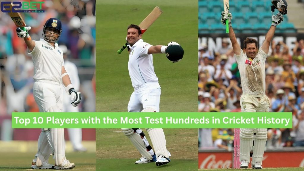 Most Test Hundreds in Cricket History