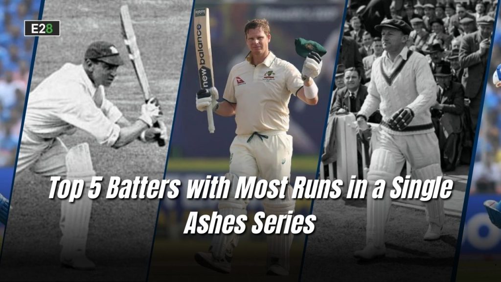 Most Runs in a Single Ashes Series