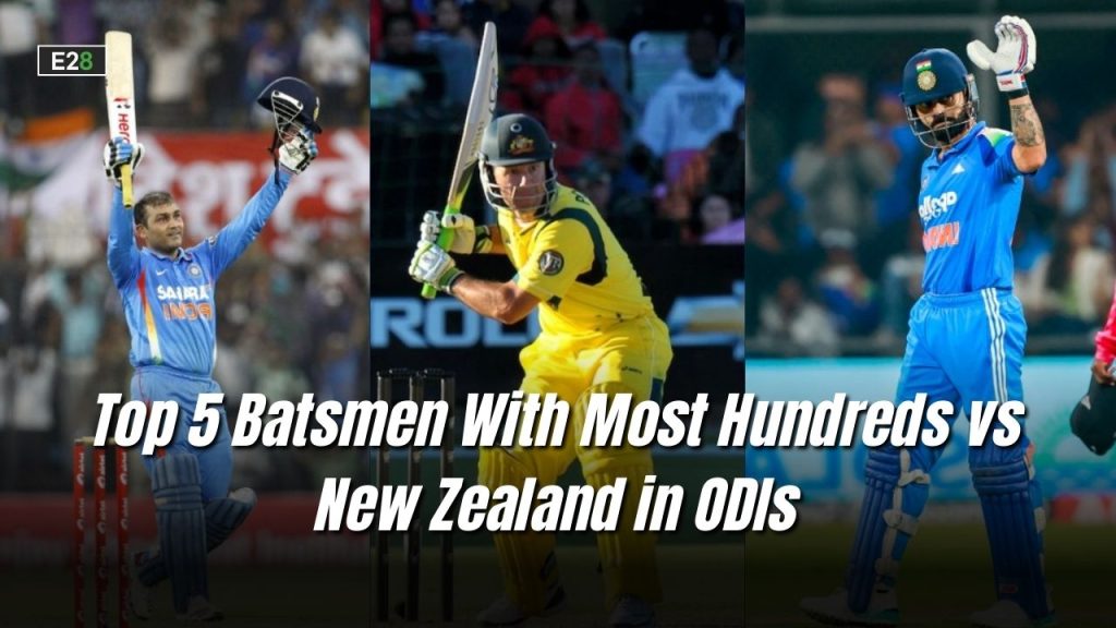 Most Hundreds vs New Zealand in ODIs