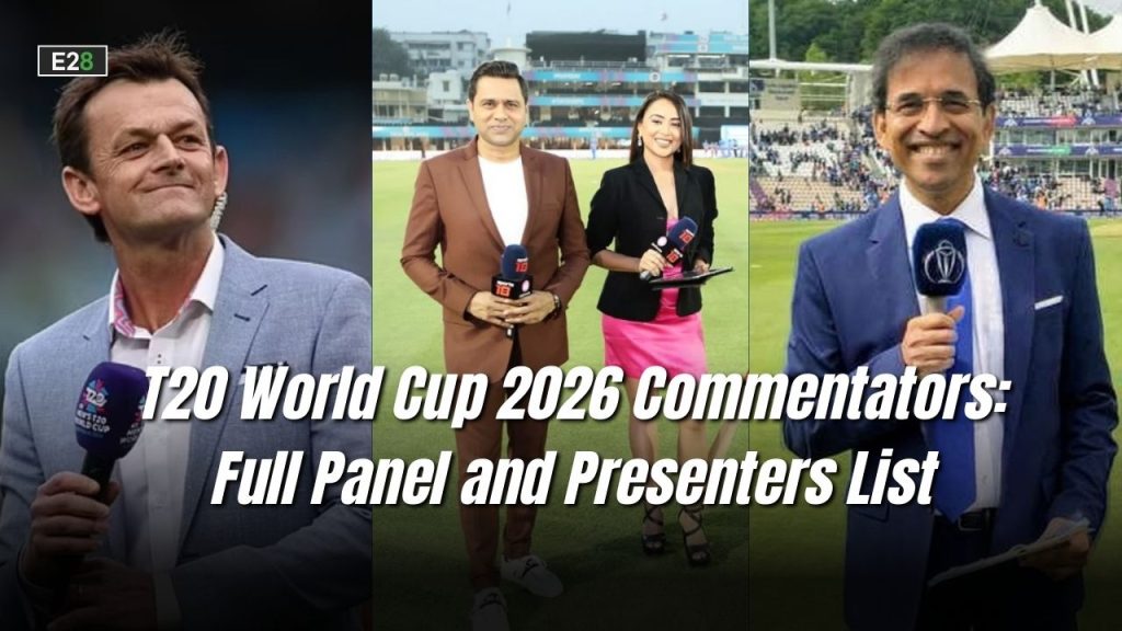 T20 World Cup 2026 Commentators